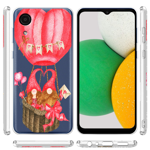 Чехол BoxFace Samsung Galaxy A03 Core (A032) Valentine Dwarfs