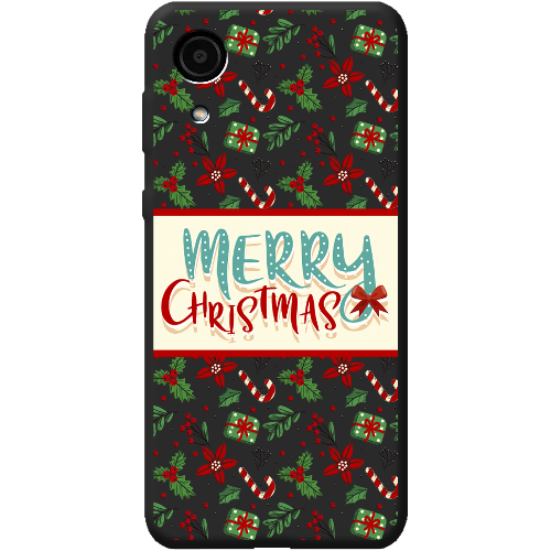 Чехол BoxFace Samsung Galaxy A03 Core (A032) Vintage Christmas Congratulation