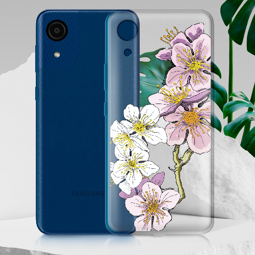 Чехол BoxFace Samsung Galaxy A03 Core (A032) Cherry Blossom