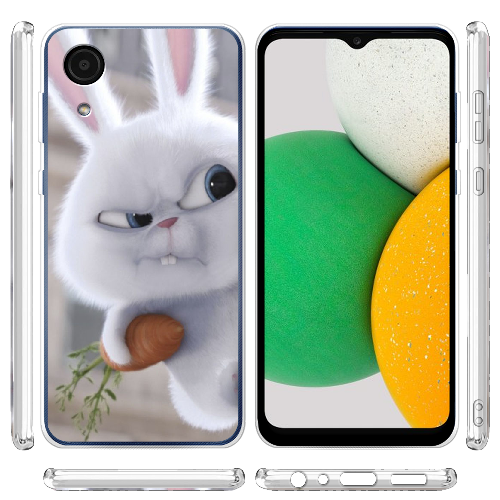 Чехол BoxFace Samsung Galaxy A03 Core (A032) Rabbit Snowball