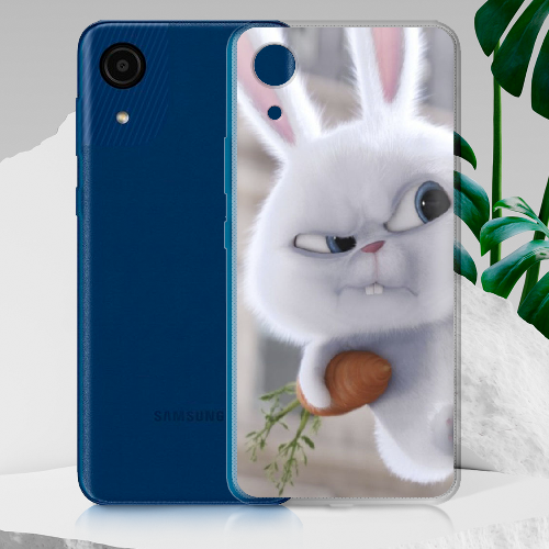 Чехол BoxFace Samsung Galaxy A03 Core (A032) Rabbit Snowball