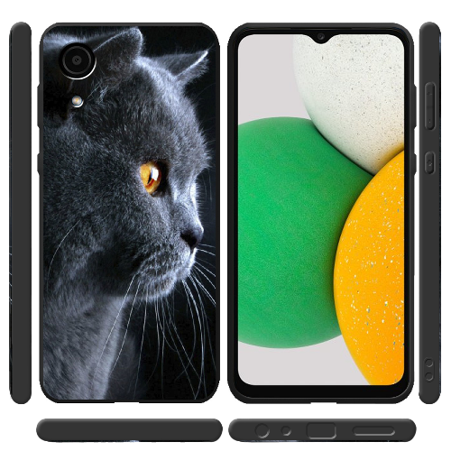 Чехол BoxFace Samsung Galaxy A03 Core (A032) English cat