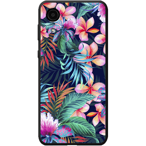 Чехол BoxFace Samsung Galaxy A03 Core (A032) flowers in the tropics