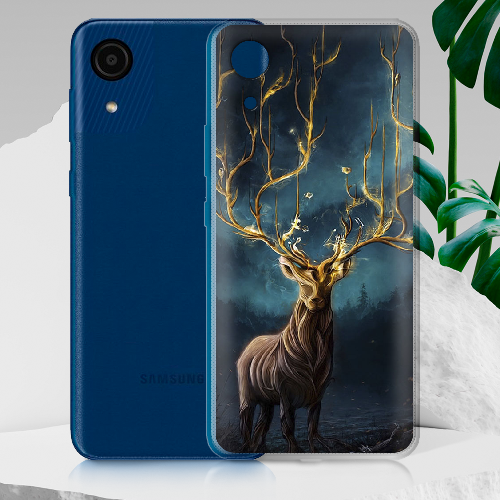 Чехол BoxFace Samsung Galaxy A03 Core (A032) Fairy Deer