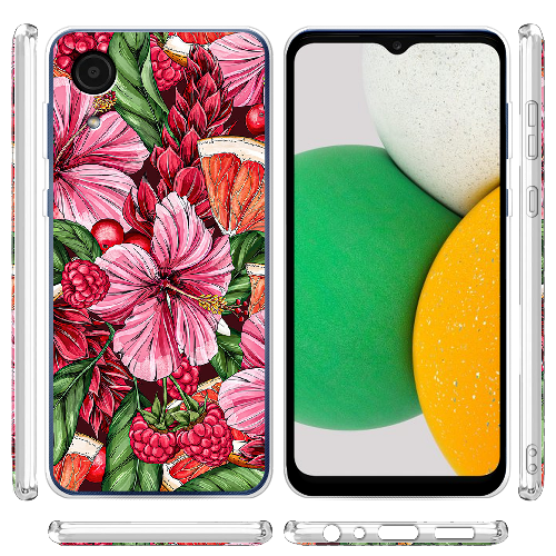 Чехол BoxFace Samsung Galaxy A03 Core (A032) Tropical Flowers