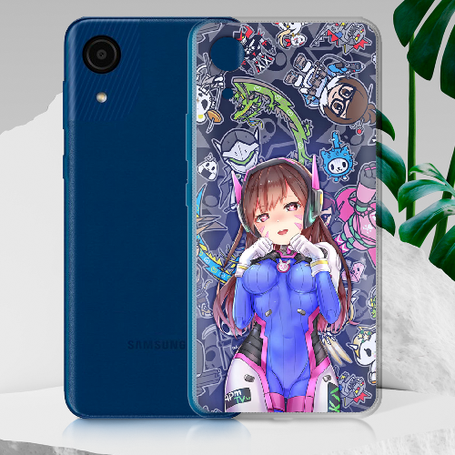 Чехол BoxFace Samsung Galaxy A03 Core (A032) Overwatch D.VA