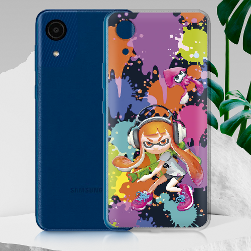 Чехол BoxFace Samsung Galaxy A03 Core (A032) Splatoon Inklings