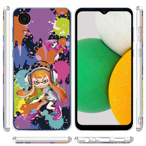 Чехол BoxFace Samsung Galaxy A03 Core (A032) Splatoon Inklings