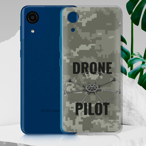 Чехол BoxFace Samsung Galaxy A03 Core (A032) Drone Pilot