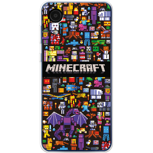 Чехол BoxFace Samsung Galaxy A03 Core (A032) Minecraft Mobbery