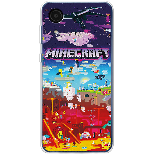 Чехол BoxFace Samsung Galaxy A03 Core (A032) Minecraft World Beyond