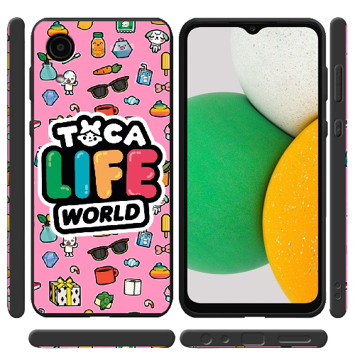 Чехол BoxFace Samsung Galaxy A03 Core (A032) Toca Boca Life World