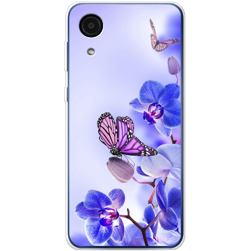 Чехол BoxFace Samsung Galaxy A03 Core (A032) Orchids and Butterflies