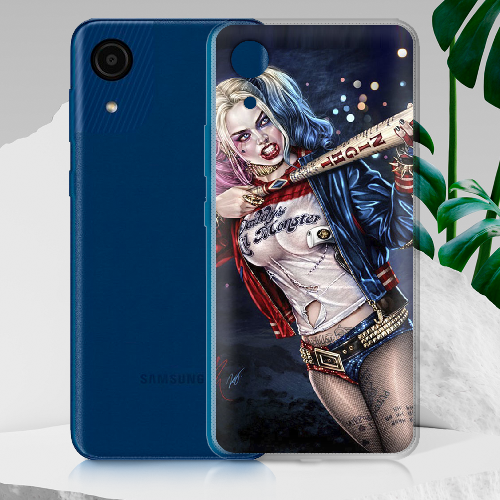 Чехол BoxFace Samsung Galaxy A03 Core (A032) Harley Quinn