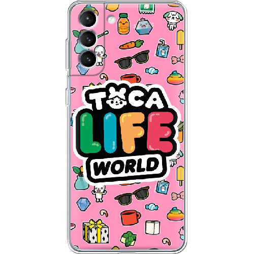 Чехол BoxFace Samsung Galaxy S21 FE (G990) Toca Boca Life World