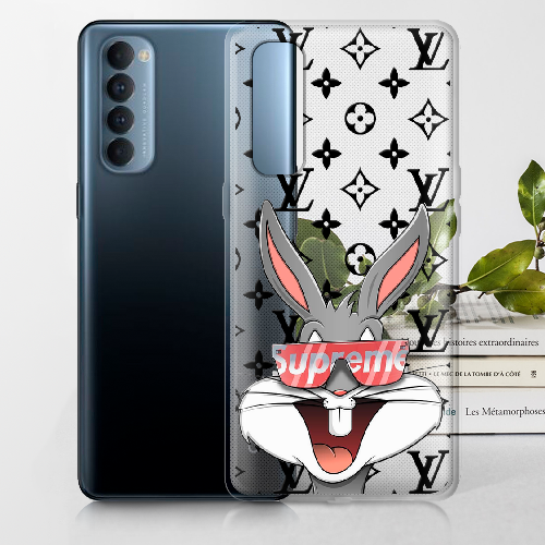 Чехол BoxFace OPPO Reno 4 Pro looney bunny