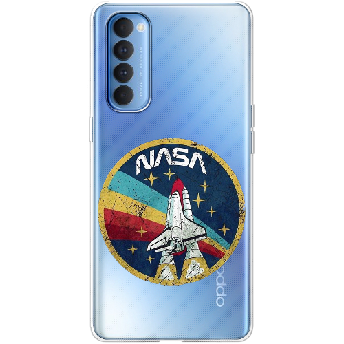 Чехол BoxFace OPPO Reno 4 Pro Space Shuttle NASA