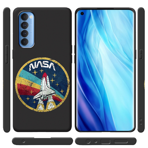 Чехол BoxFace OPPO Reno 4 Pro Space Shuttle NASA