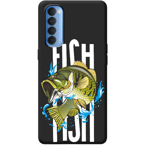 Чехол BoxFace OPPO Reno 4 Pro Bass fish