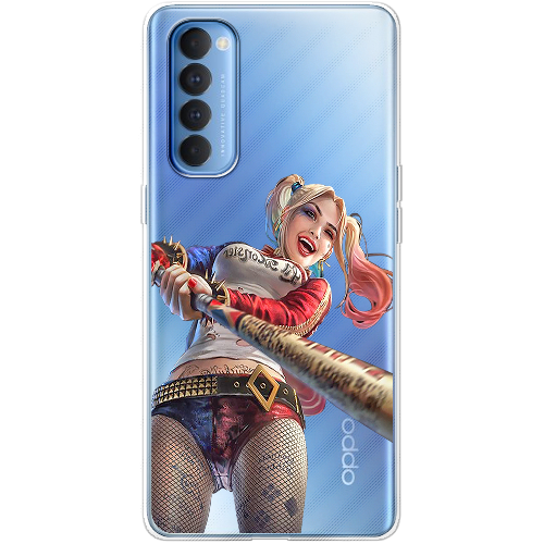 Чехол BoxFace OPPO Reno 4 Pro Happy Harley Quinn