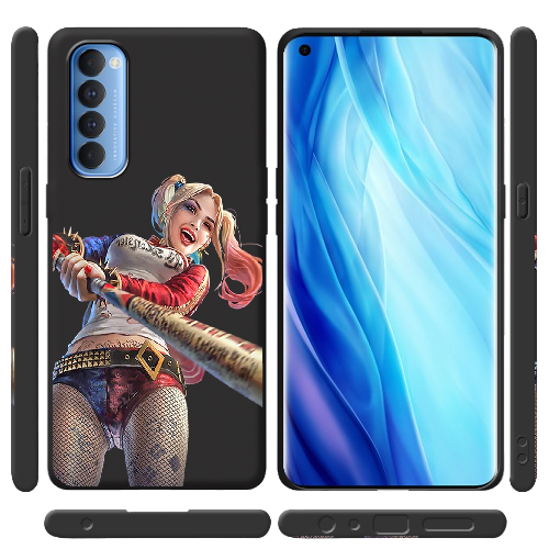 Чехол BoxFace OPPO Reno 4 Pro Happy Harley Quinn