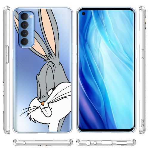 Чехол BoxFace OPPO Reno 4 Pro Lucky Rabbit