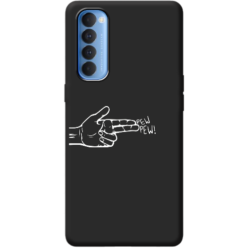 Чехол BoxFace OPPO Reno 4 Pro Pew Pew