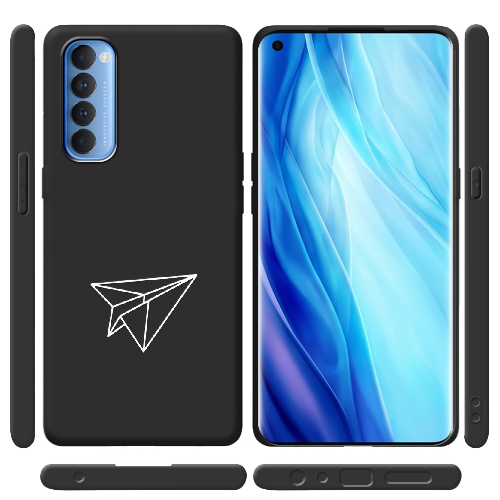 Чехол BoxFace OPPO Reno 4 Pro Paper Plane