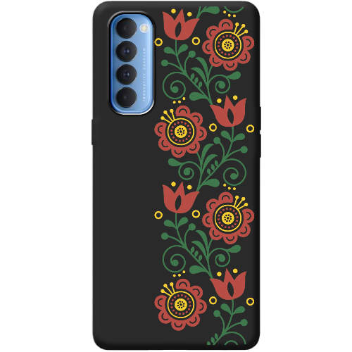 Чехол BoxFace OPPO Reno 4 Pro Ethno Flower