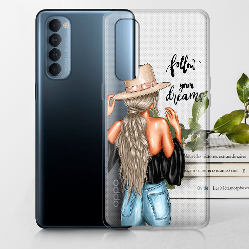 Чехол BoxFace OPPO Reno 4 Pro Follow Your Dreams