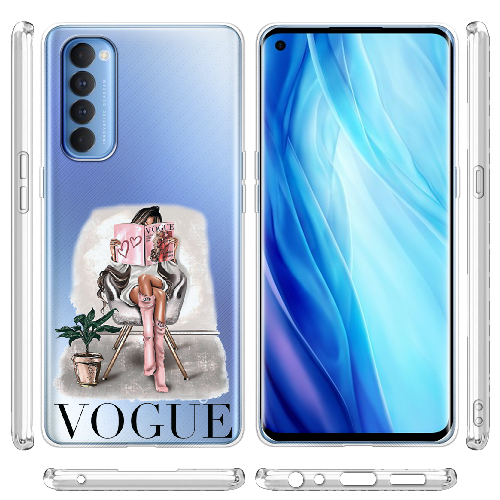 Чехол BoxFace OPPO Reno 4 Pro Модель из VOGUE