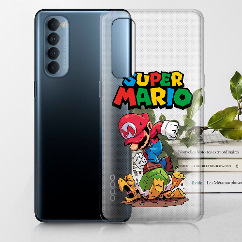 Чехол BoxFace OPPO Reno 4 Pro Super Mario