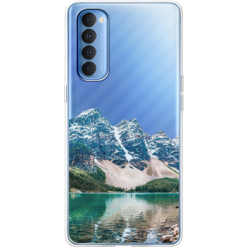 Чехол BoxFace OPPO Reno 4 Pro Blue Mountain