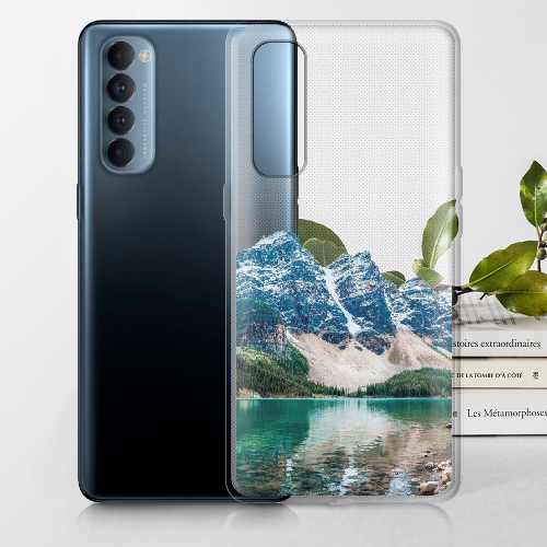 Чехол BoxFace OPPO Reno 4 Pro Blue Mountain