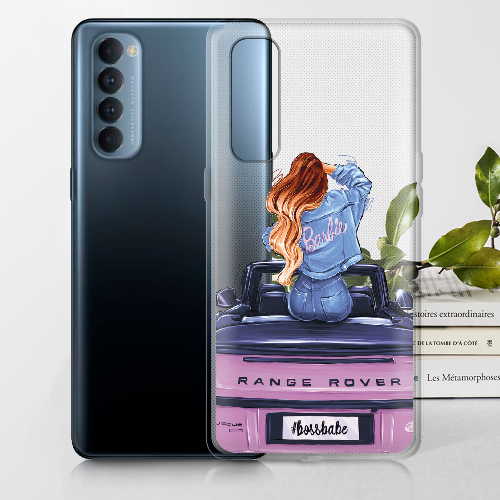 Чехол BoxFace OPPO Reno 4 Pro Boss Babe