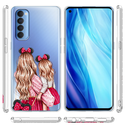 Чехол BoxFace OPPO Reno 4 Pro Mouse Girls