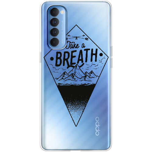 Чехол BoxFace OPPO Reno 4 Pro Take a Breath