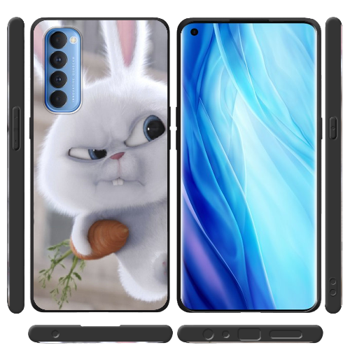 Чехол BoxFace OPPO Reno 4 Pro Rabbit Snowball