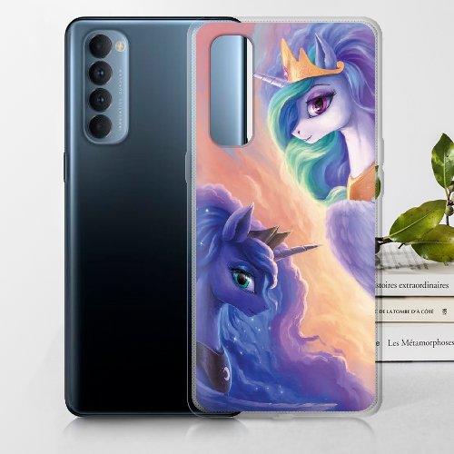 Чехол BoxFace OPPO Reno 4 Pro My Little Pony Rarity Princess Luna