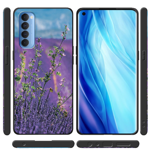 Чехол BoxFace OPPO Reno 4 Pro Lavender Field