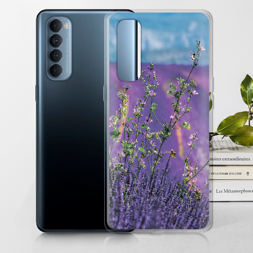 Чехол BoxFace OPPO Reno 4 Pro Lavender Field