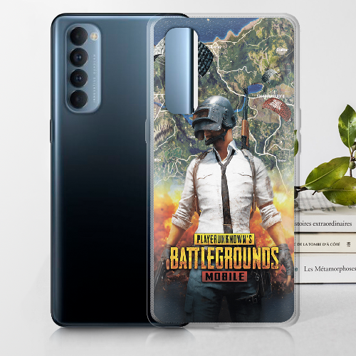 Чехол BoxFace OPPO Reno 4 Pro PUBG Mobile