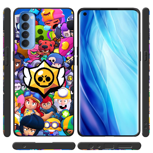 Чехол BoxFace OPPO Reno 4 Pro Brawl Stars