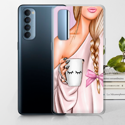 Чехол BoxFace OPPO Reno 4 Pro Morning Coffee