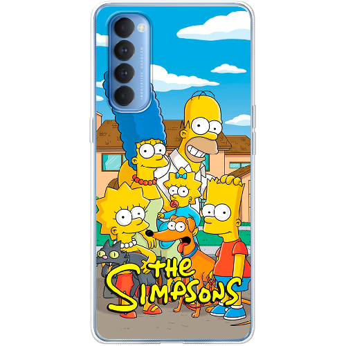 Чехол BoxFace OPPO Reno 4 Pro the simpsons