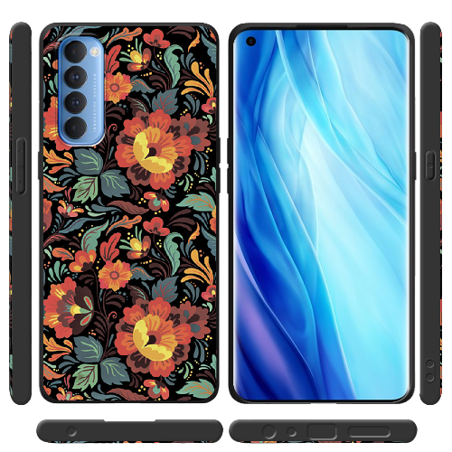 Чехол BoxFace OPPO Reno 4 Pro Petrykivka