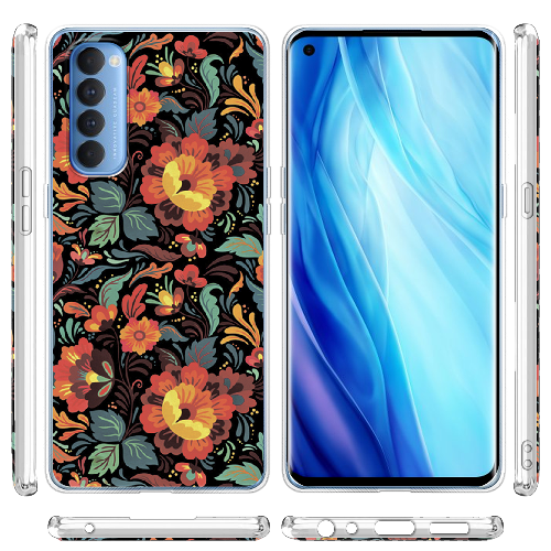 Чехол BoxFace OPPO Reno 4 Pro Petrykivka