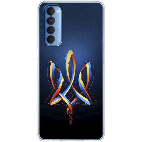 Чехол BoxFace OPPO Reno 4 Pro Ukrainian Emblem