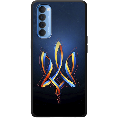 Чехол BoxFace OPPO Reno 4 Pro Ukrainian Emblem