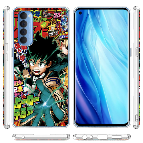 Чехол BoxFace OPPO Reno 4 Pro My Hero Academia